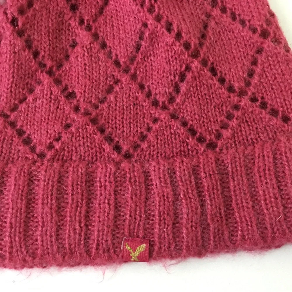 American Eagle Outfitters Beanie Mohair Knit Sweater Hat